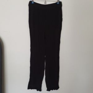 Black lounge pants